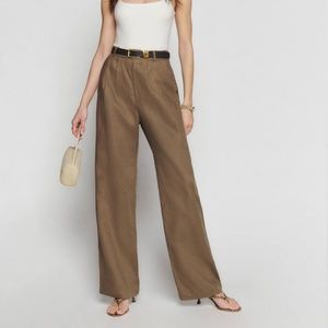 Reformation Vesta Linen Pant